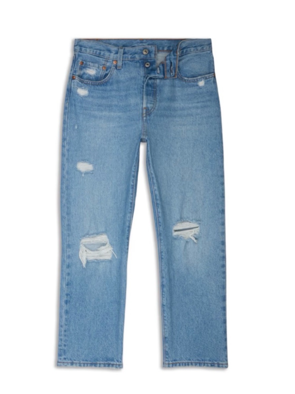 Levi's Women's Light Blue Straight Leg Jeans